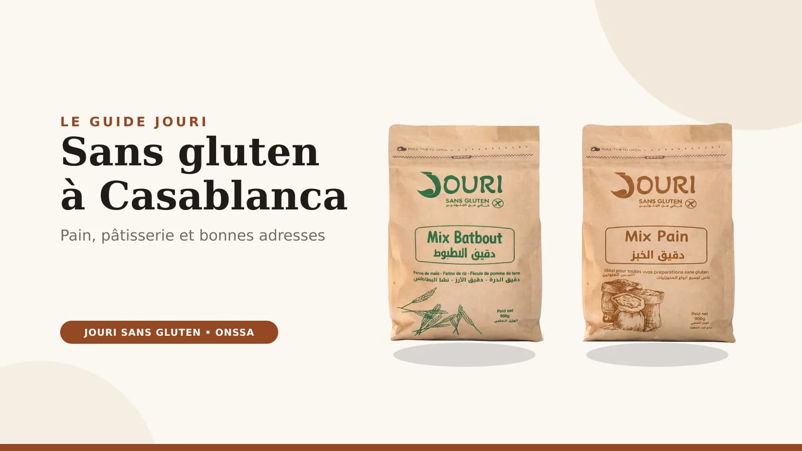 Sans gluten à Casablanca : pain, pâtisserie et bonnes adresses