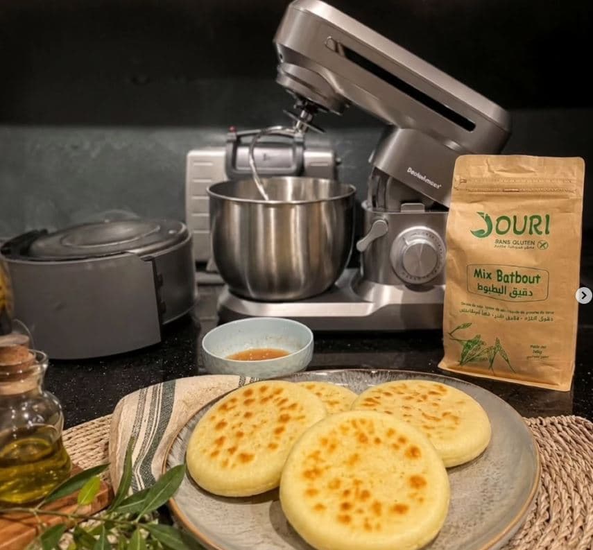 Batbout sans gluten pour régime équilibré