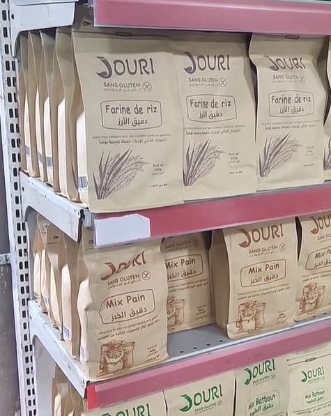 La gamme de produits Jouri sans gluten
